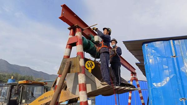 乐虎建设矿建二公司承建王峰煤矿施工建设按下“加速键”
