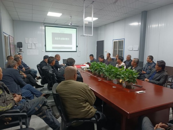 乐虎建设机电安装公司建庄项目部：打好安全生产攻坚战