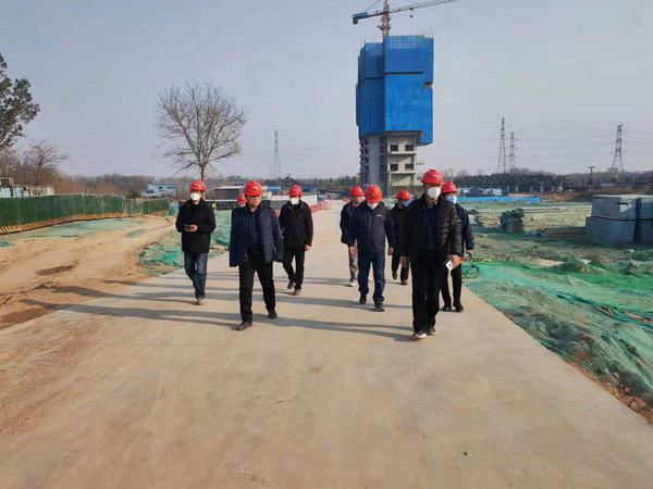 乐虎建设韩城分公司：铆足干劲弄春潮 项目建设施工忙