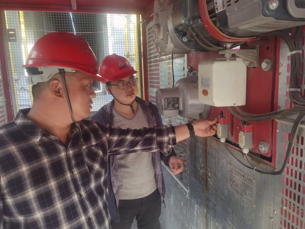 乐虎建设韩城分公司土建六项目部安全生产“齐步走”