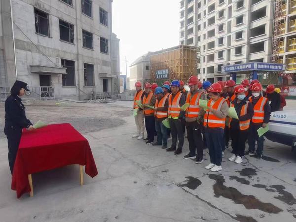 乐虎建设西北分公司：普法讲座进工地，反诈宣传暖人心