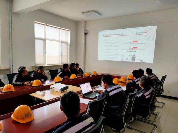 乐虎建设洗选煤运营公司神渭首端运营项目部：人人讲安全，事事要安全