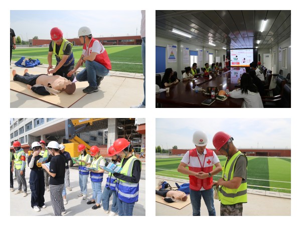 乐虎建设咸阳分公司：开展应急救护培训 提高职工施救能力