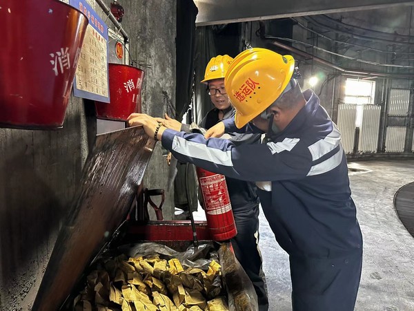 乐虎建设洗选煤运营公司开展应急科普“五个一”宣传活动