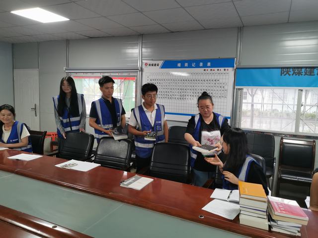 乐虎建设韩城分公司土建十一项目部：开展“沐浴书香 共同成长”全民阅读活动