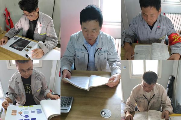 乐虎建设天工公司建庄项目部举办“读好书、强素质、促发展”主题读书活动