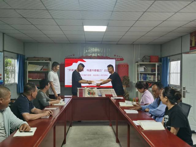 乐虎建设韩城分公司土建十二项目部：“四色阅读”点亮读书灯，让生活溢满书香