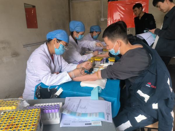 乐虎建设洗选煤运营公司：“职工体检”邂逅健康生活 做有温度的健康“守护者”