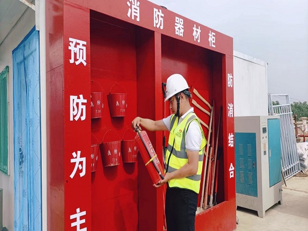 乐虎建设绿宇公司:建设者坚守岗位抢抓施工“黄金期”