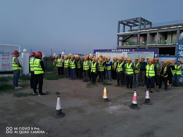 乐虎建设绿宇公司:双节施工“不打烊” 项目建设不停歇