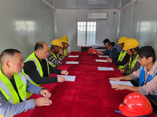 乐虎建设韩城分公司土建十三项目部:筑牢安全发展理念 坚守安全生产防线