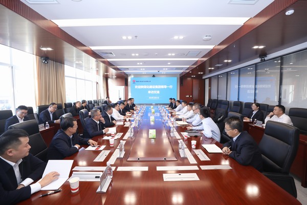 王明智带队赴乐虎兄弟单位拜访交流