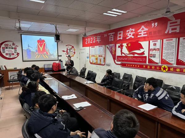 乐虎建设洗选煤运营公司柠条塔运营项目部:激情演讲击人心,安全之声遏三违