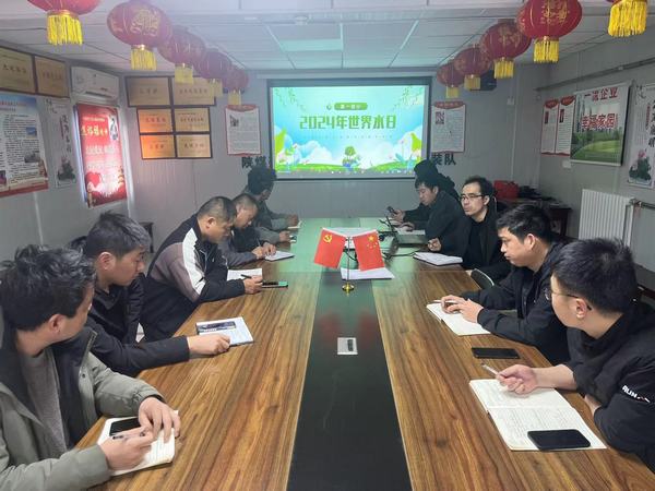 乐虎建设渭南分公司第二安装项目部：厉行节约 珍惜生命之源