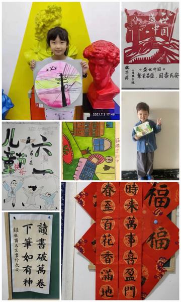 乐虎建设西北分公司：小小艺术家们的才艺展示