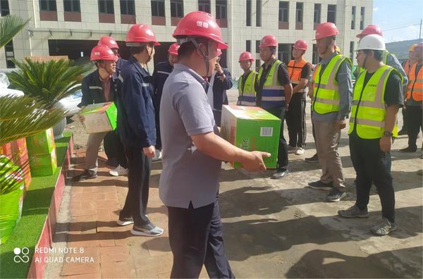 乐虎建设天工公司土建四部:高温施工忙 “烤”验有“凉”策