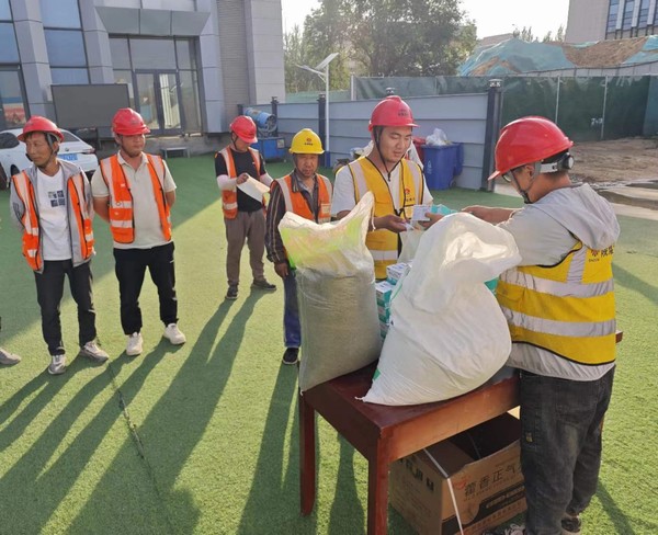 乐虎建设铜煤公司第七项目部：高温下的坚守