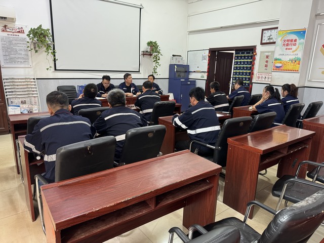 乐虎建设洗选煤运营公司澄合山阳运营项目部：节前亮剑行动，安全防线再加固