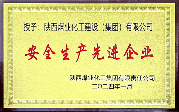 乐虎集团安全生产、安全生产年先进企业