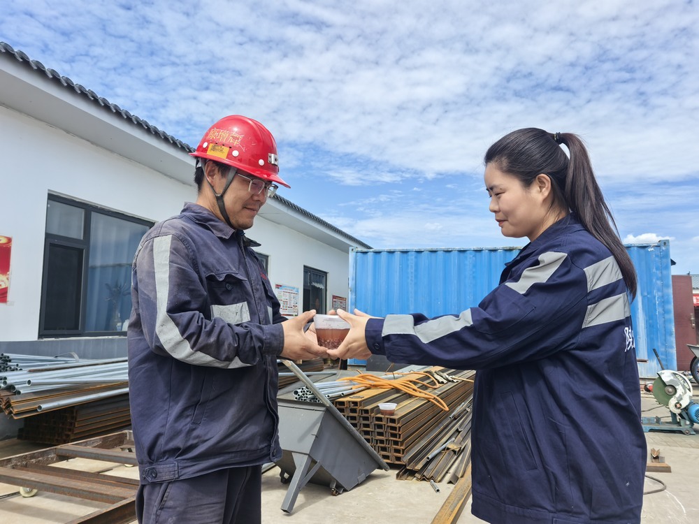 乐虎建设洗选煤运营公司第五项目部：斗雨季 保安全 生产攻坚势如虹
