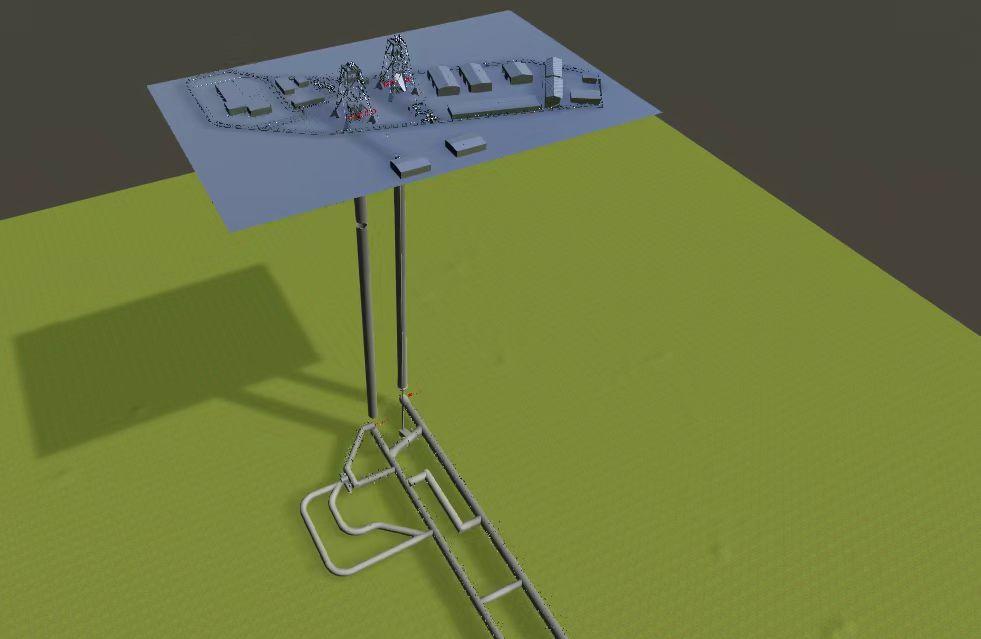 乐虎建设矿建三公司BIM技术赋能 筑牢施工生产安全防线