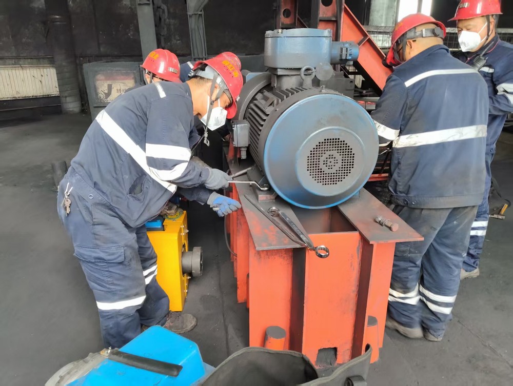 乐虎建设洗选煤运营公司:防风险 除隐患 干劲拉满保“春”安